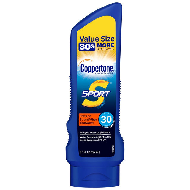 Coppertone SPORT Value Size Sunscreen Lotion, SPF 30, 9.1 OZ-072140030407-LR-363365-1-LR eShop