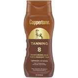Coppertone Tanning Sunscreen Lotion, Broad Spectrum SPF 8, 8 Fl Oz-072140027414-LR-363340-1-LR eShop