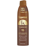 Coppertone Tanning Sunscreen Spray, SPF 15, Water Resistant, 8.3 Oz-072140039608-LR-363533-1-LR eShop