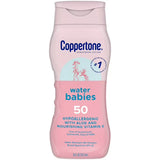 Coppertone WaterBabies SPF 50 Baby Sunscreen Lotion, Water Resistant Sunscreen for Babies, 8 Fl Oz-072140027391-LR-363338-1-LR eShop