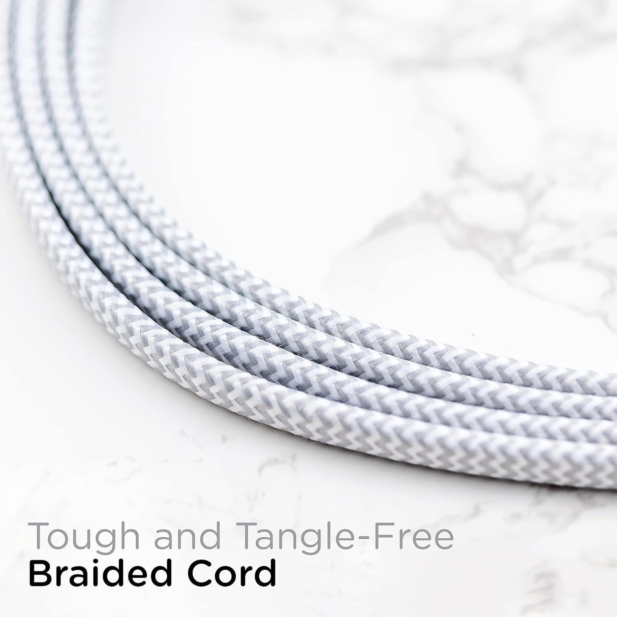 cordinate Basic 3-Outlet Polarized Extension Cord - White, 15 ft-030878434317-LR-339331-5-LR eShop