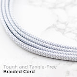 cordinate Basic 3-Outlet Polarized Extension Cord - White, 15 ft-030878434317-LR-339331-5-LR eShop