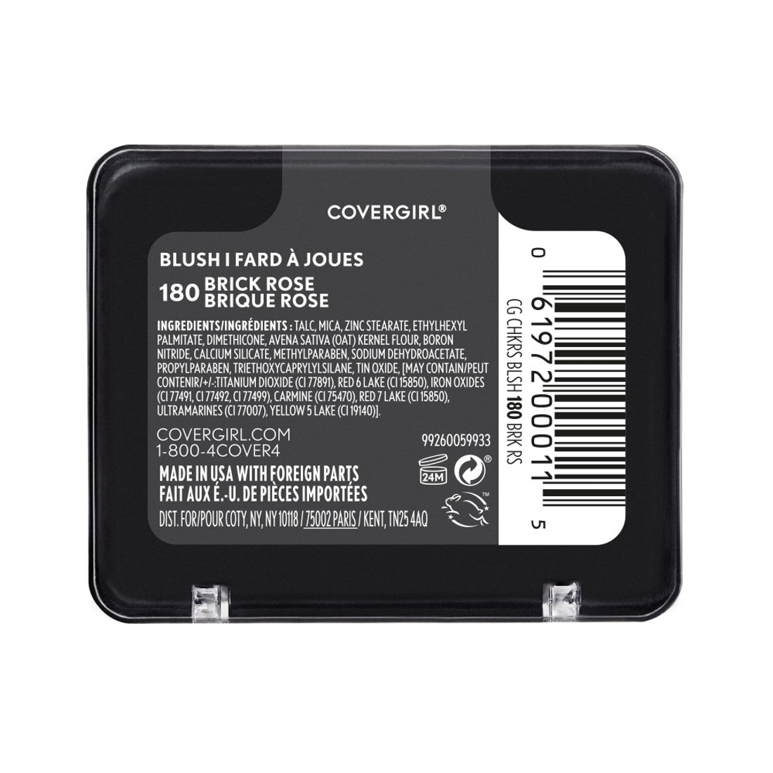 COVERGIRL Cheekers Blush - 180 Brick Rose-061972000115-LR-168189-4-LR eShop