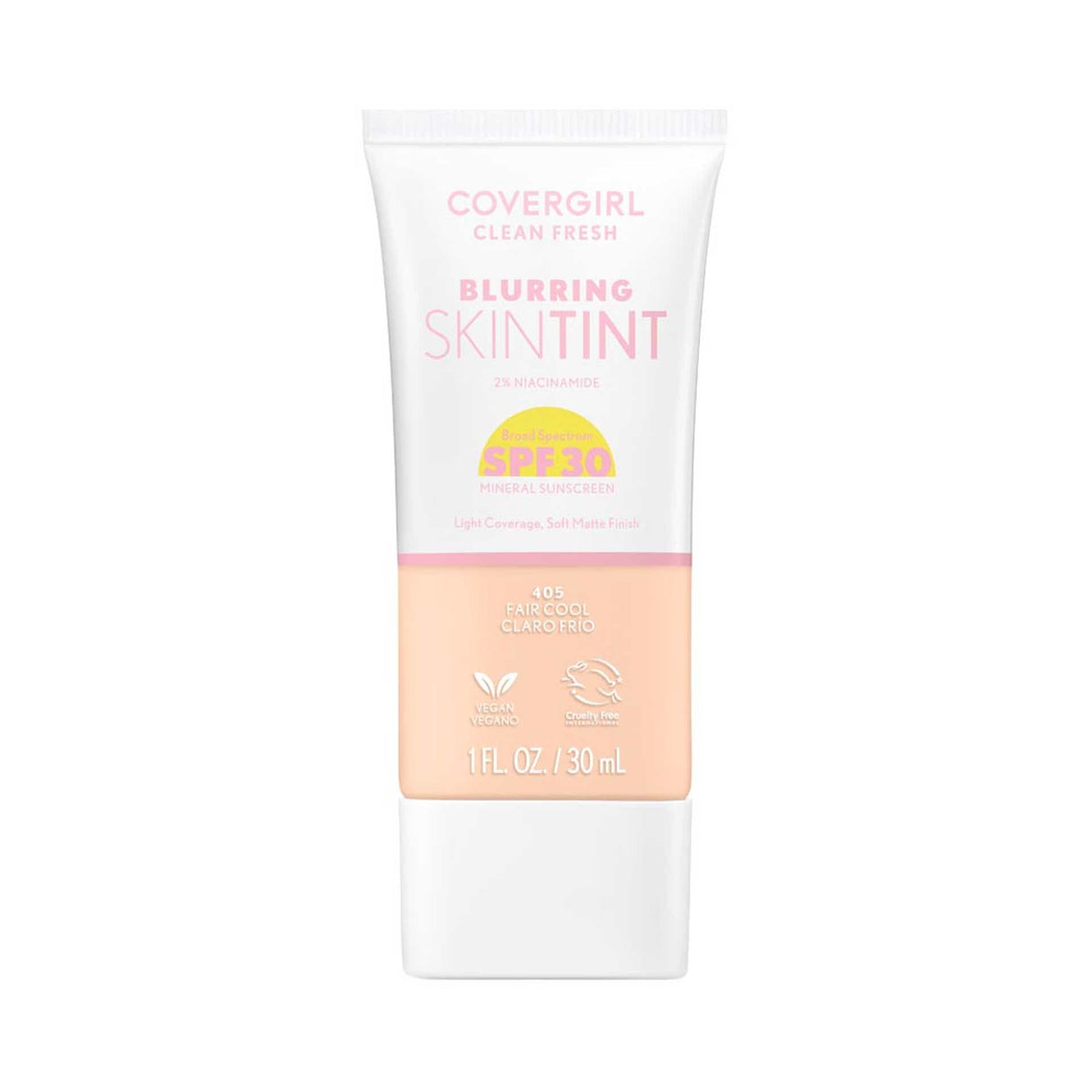 COVERGIRL Clean Fresh Blurring Skin Tint With SPF 30 - 405 Fair Cool-3616306171671-LR-358369-1-LR eShop