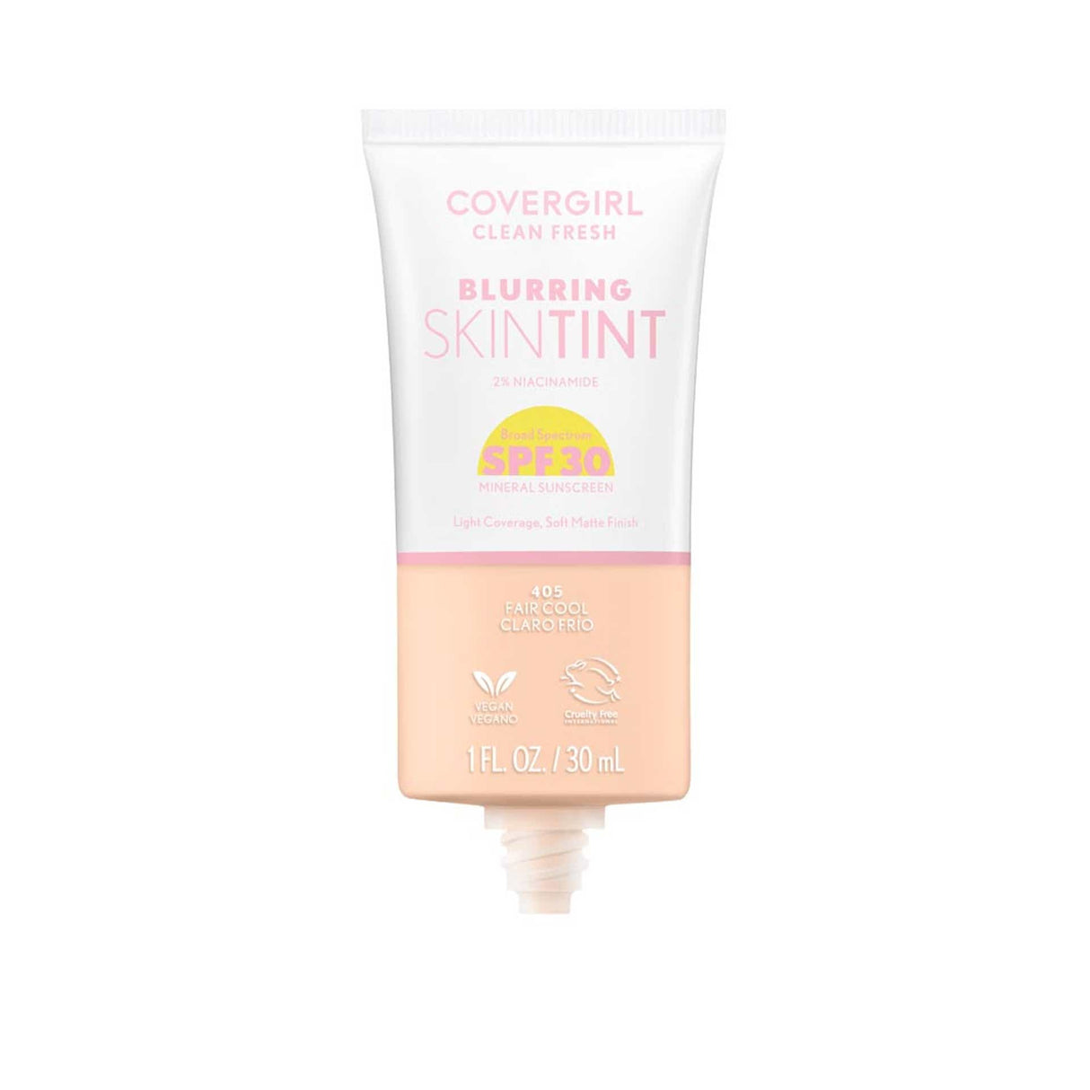 COVERGIRL Clean Fresh Blurring Skin Tint With SPF 30 - 405 Fair Cool-3616306171671-LR-358369-3-LR eShop