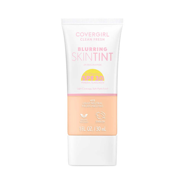 COVERGIRL Clean Fresh Blurring Skin Tint With SPF 30 - 415 Light Neutral-3616306171688-LR-358370-1-LR eShop