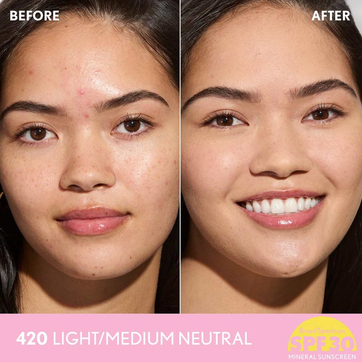 COVERGIRL Clean Fresh Blurring Skin Tint With SPF 30 - 420 Light/Medium Neutral-3616306171756-LR-358377-4-LR eShop