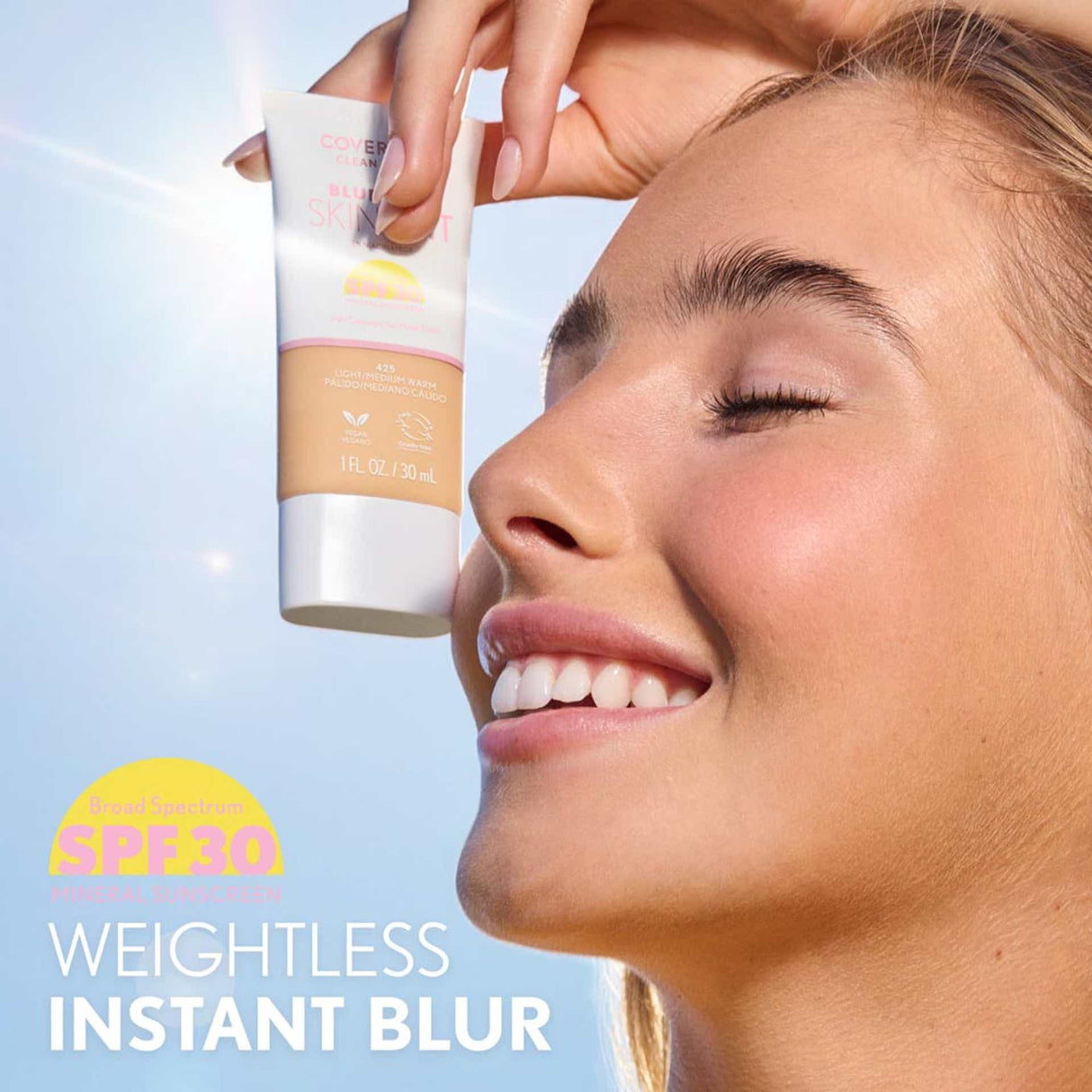 COVERGIRL Clean Fresh Blurring Skin Tint With SPF 30 - 435 Medium Olive-3616306171770-LR-358379-6-LR eShop