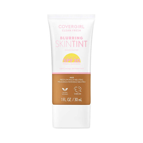 COVERGIRL Clean Fresh Blurring Skin Tint With SPF 30 - 440 Medium/Rich Neutral-3616306171794-LR-358381-1-LR eShop