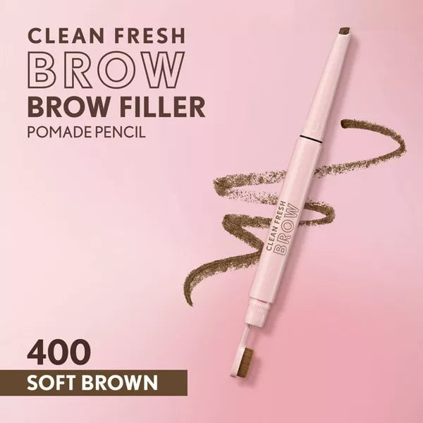 COVERGIRL Clean Fresh Brow Filler Pomade Eyebrow Pencil - 400 Soft Brown-3616305213365-LR-352568-4-LR eShop