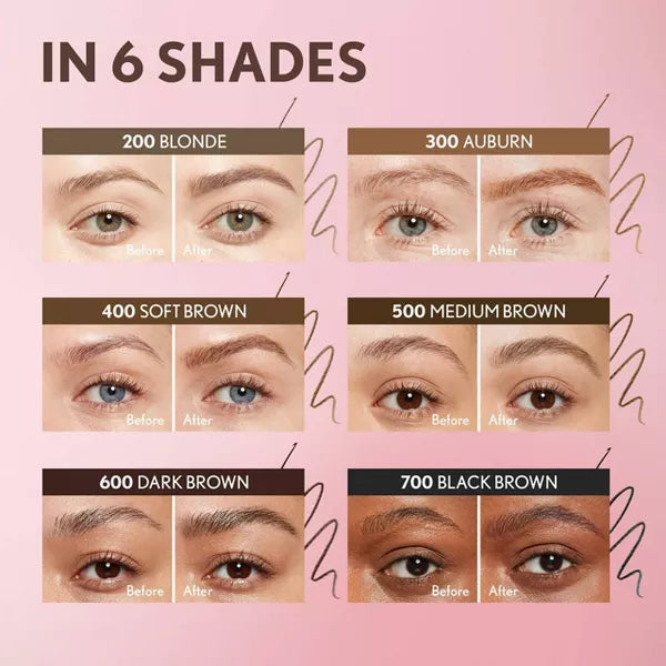 COVERGIRL Clean Fresh Brow Nano Eyebrow Pencil - 500 Medium Brown-3616305213327-LR-352555-7-LR eShop