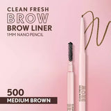 COVERGIRL Clean Fresh Brow Nano Eyebrow Pencil - 500 Medium Brown-3616305213327-LR-352555-4-LR eShop