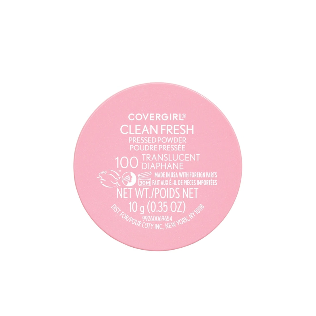 COVERGIRL Clean Fresh Pressed Powder - 100 Translucent-3616300769164-LR-336464-8-LR eShop