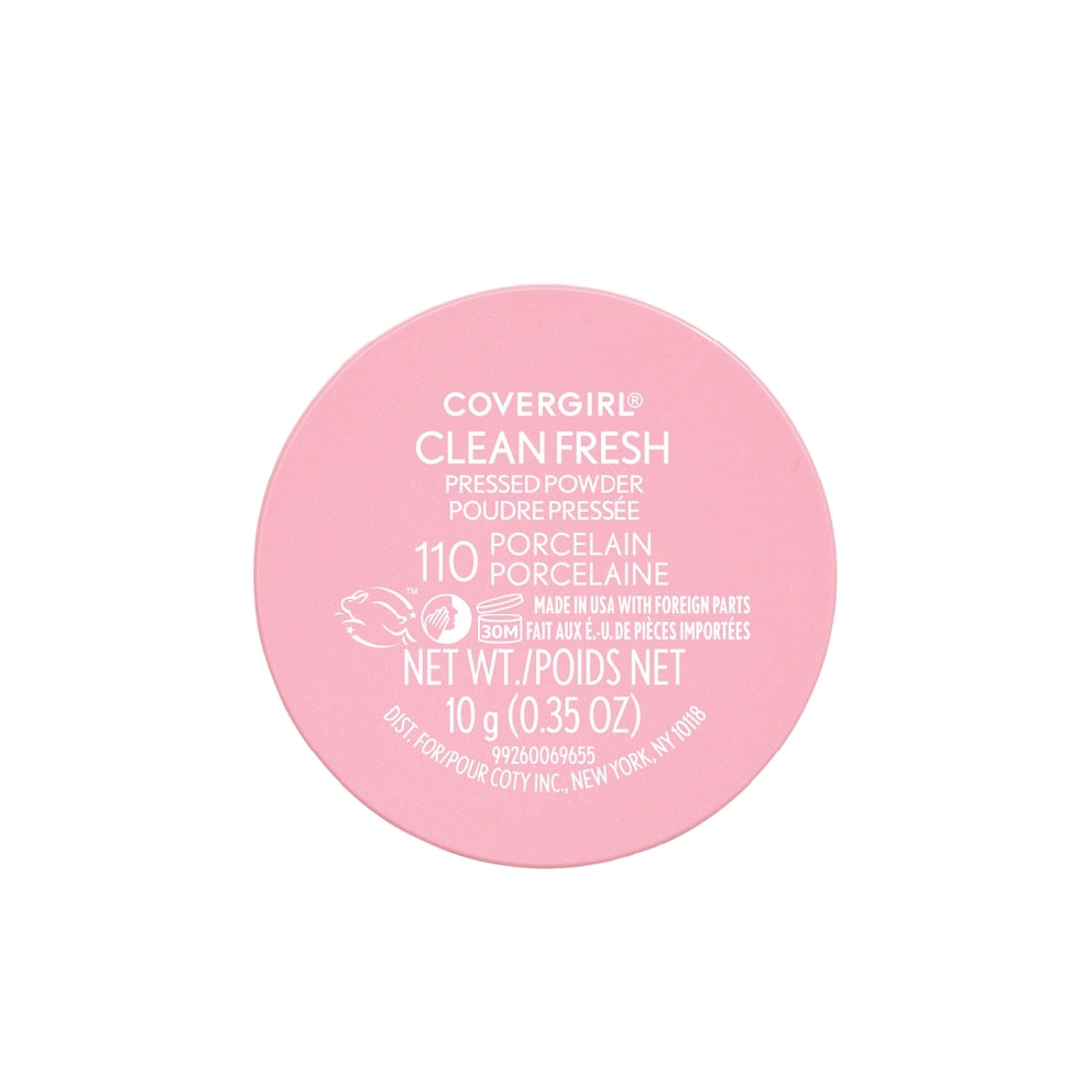 COVERGIRL Clean Fresh Pressed Powder - 110 Porcelain-3616300777671-LR-336461-5-LR eShop