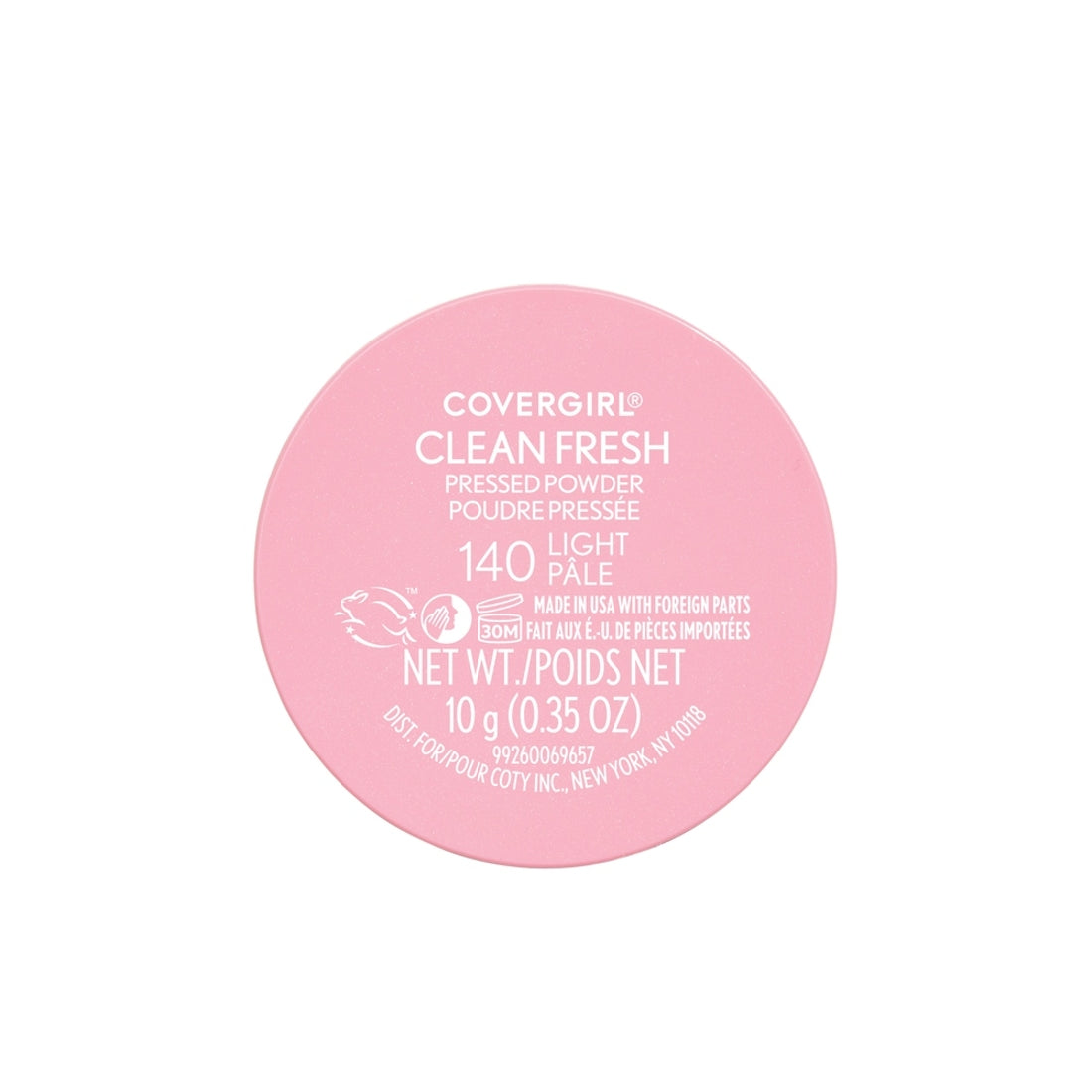 COVERGIRL Clean Fresh Pressed Powder - 140 Light-3616300769171-LR-336459-5-LR eShop