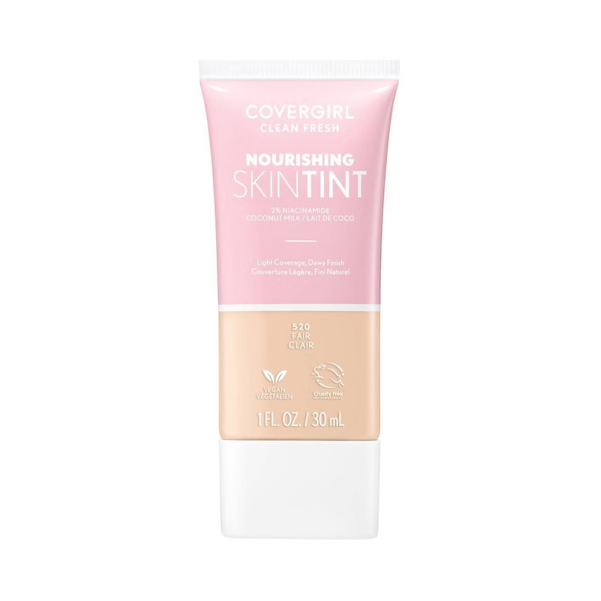 COVERGIRL Clean Fresh Skin Milk Foundation Dewy Finish - 520 Fair-3614227293373-LR-334173-1-LR eShop