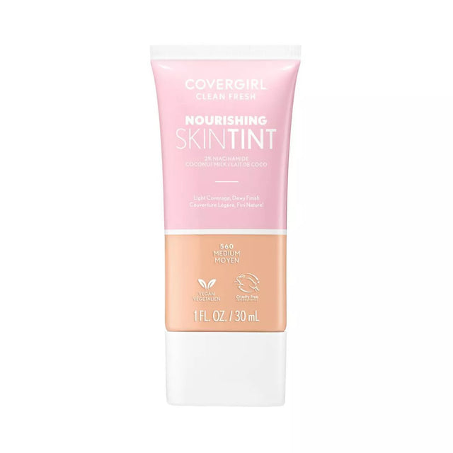 COVERGIRL Clean Fresh Skin Milk Foundation Dewy Finish - 560 Medium-3614227293397-LR-334177-1-LR eShop