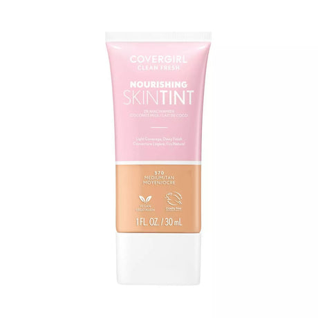 COVERGIRL Clean Fresh Skin Milk Foundation Dewy Finish - 570 Medium/Tan-3614227293410-LR-334176-1-LR eShop