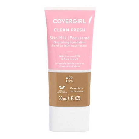 COVERGIRL Clean Fresh Skin Milk Foundation Dewy Finish - 600 Rich-3614227293472-LR-334178-1-LR eShop