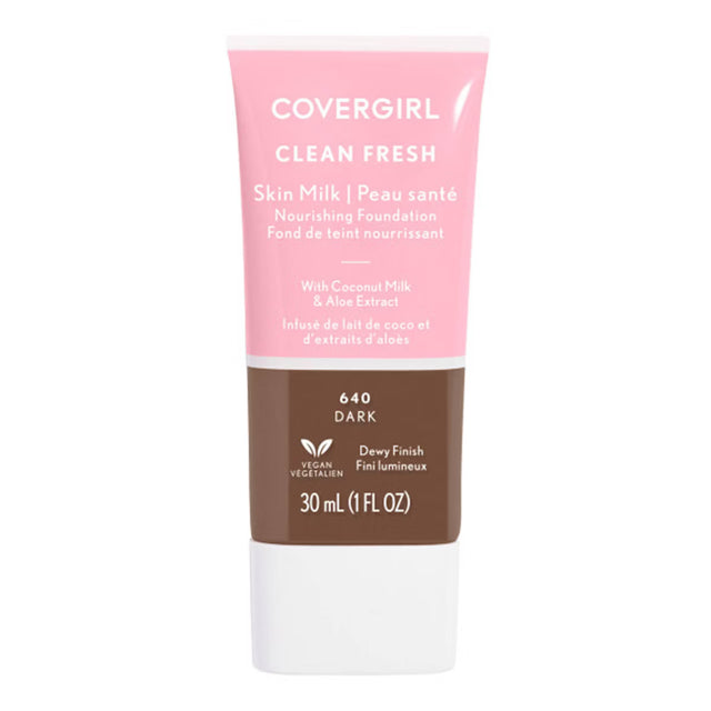 COVERGIRL Clean Fresh Skin Milk Foundation Dewy Finish - 640 Dark-3614227293441-LR-334171-1-LR eShop