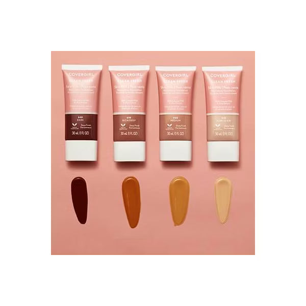 COVERGIRL Clean Fresh Skin Milk Foundation Dewy Finish - 640 Dark-3614227293441-LR-334171-4-LR eShop
