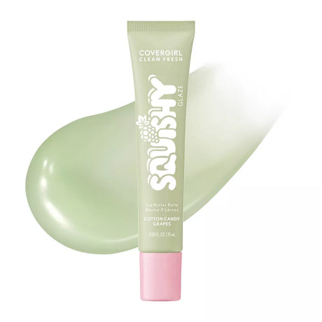 COVERGIRL Clean Fresh Squishy Glaze Lip Butter Balm - 120 Cotton Candy Grapes , 0.5 oz-3616307175456-LR-360048-1-LR eShop