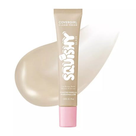 COVERGIRL Clean Fresh Squishy Glaze Lip Butter Balm - 140 Toasted Vanilla Mashmallow, 0.5 oz-3616307175463-LR-360049-1-LR eShop