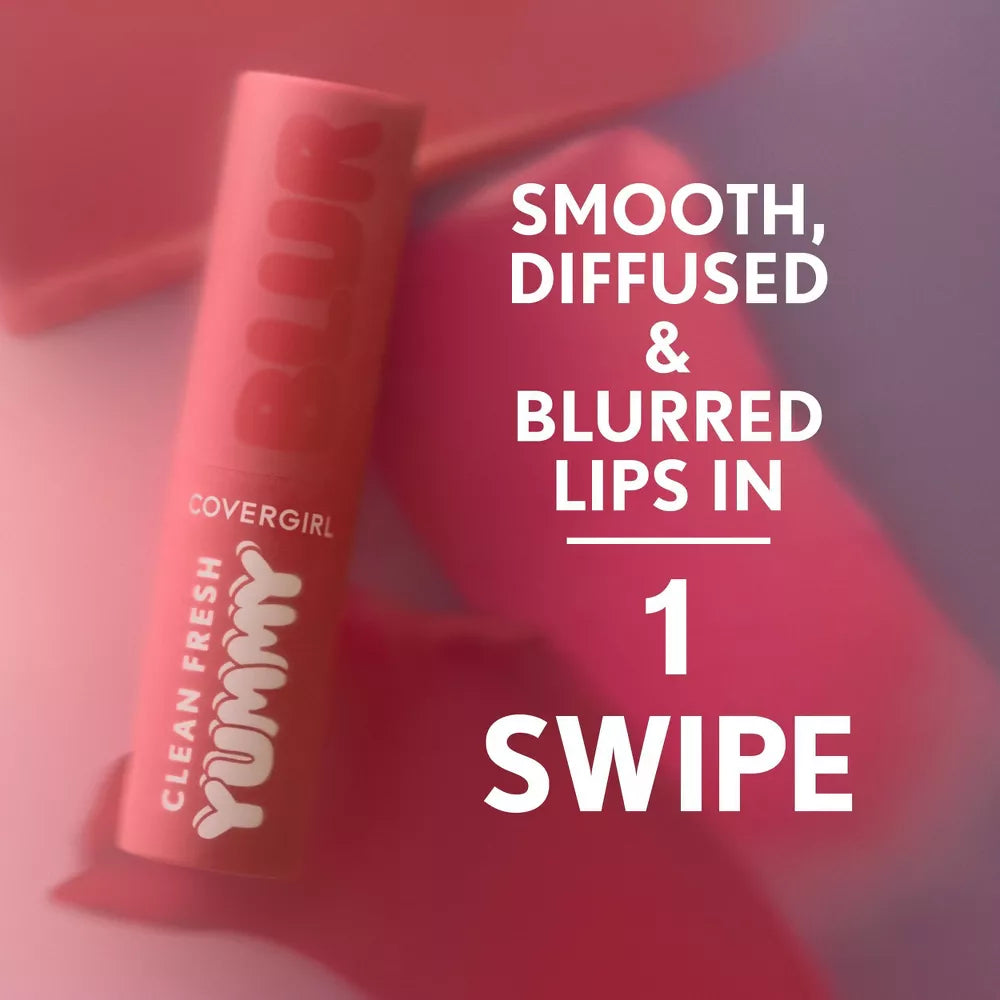 COVERGIRL Clean Fresh Yummy Blur Lipstick - 140 Into The Blur, 0.09 oz-3616306375871-LR-358385-4-LR eShop