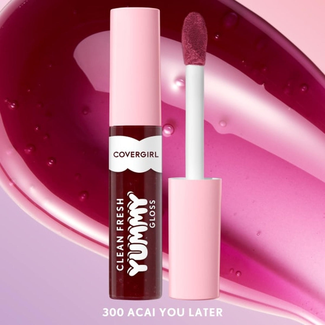 COVERGIRL Clean Fresh Yummy Gloss - 300 Acai You Later-3616304005022-LR-347589-6-LR eShop