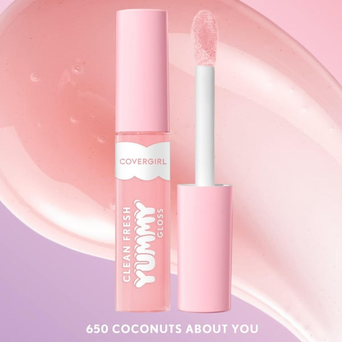 COVERGIRL Clean Fresh Yummy Gloss - 650 Coconuts About You-3616304005053-LR-347592-6-LR eShop