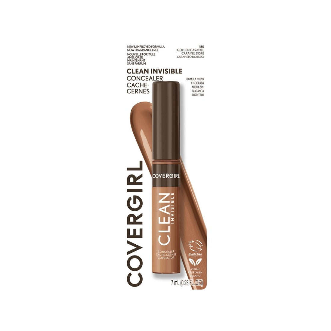 COVERGIRL Clean Invisible Concealer - 180 Golden Caramel-3616304531033-LR-349666-1-LR eShop