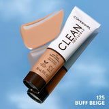 COVERGIRL Clean Invisible Foundation - 125 Buff Beige-3616304354861-LR-354726-4-LR eShop