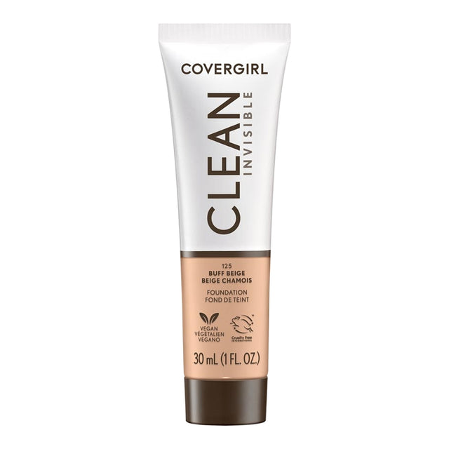 COVERGIRL Clean Invisible Foundation - 148 Perfect Beige-3616306327672-LR-357642-1-LR eShop