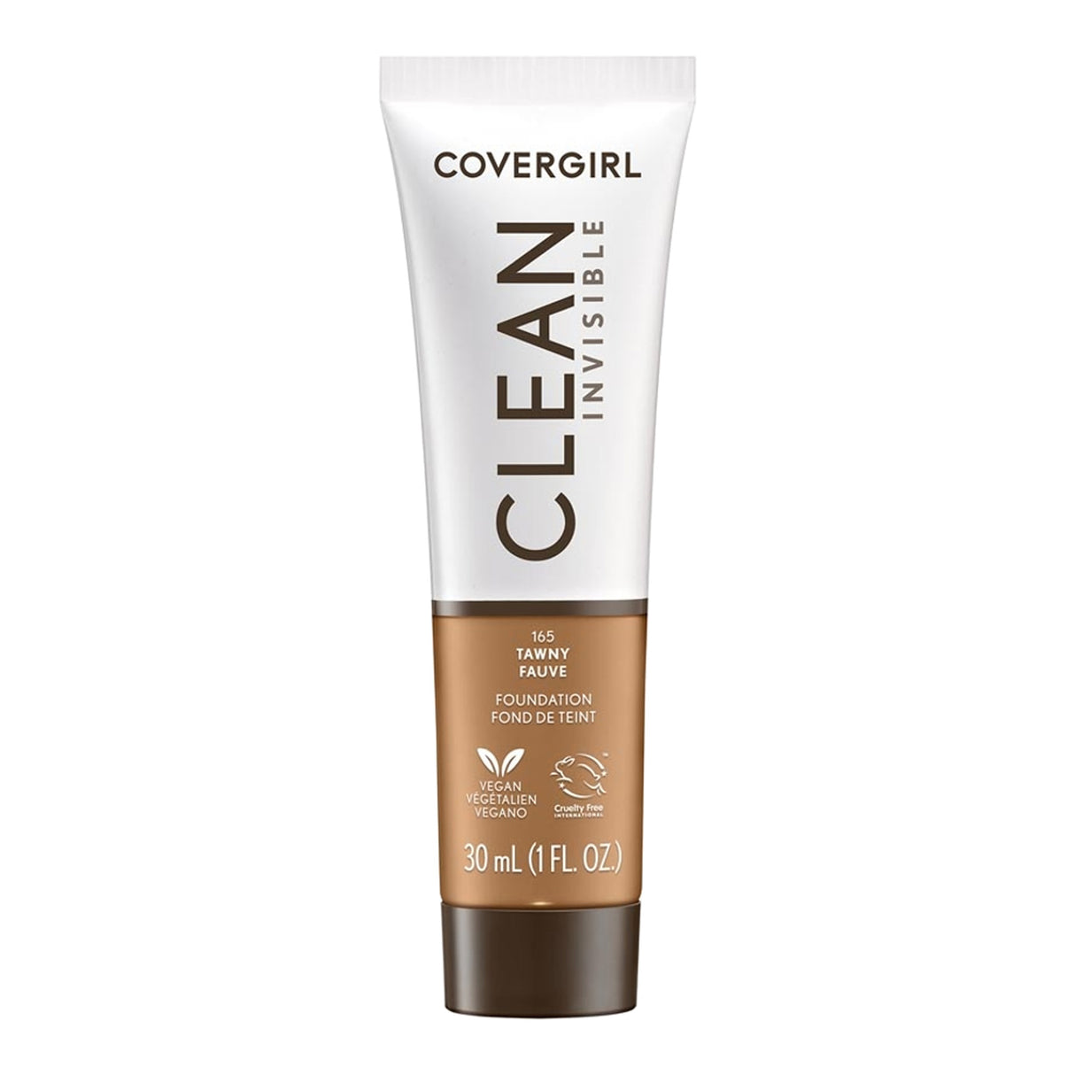 COVERGIRL Clean Invisible Foundation - 165 Tawny-3616306327702-LR-357644-1-LR eShop