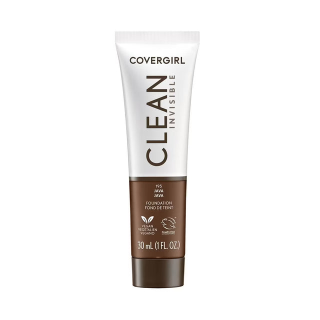 COVERGIRL Clean Invisible Foundation - 195 Java-3616304354922-LR-354731-1-LR eShop