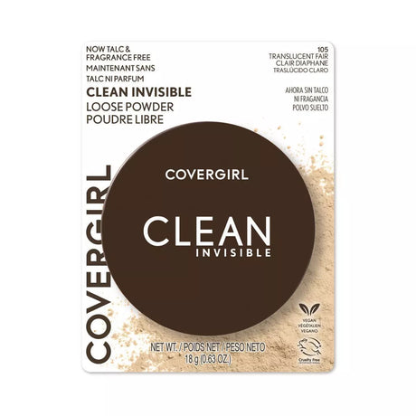 COVERGIRL Clean Invisible Loose Powder - 105 Translucent Fair-3616304004940-LR-347581-2-LR eShop