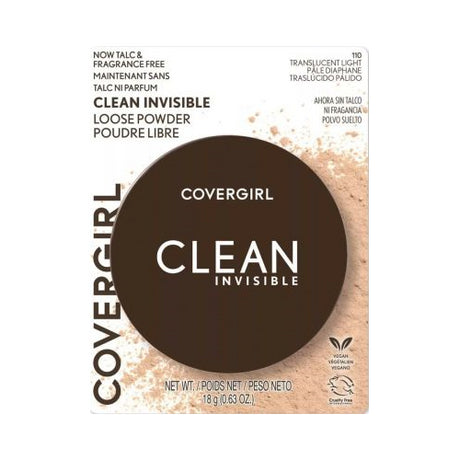 COVERGIRL Clean Invisible Loose Powder - 110 Translucent Light-3616304004964-LR-347583-2-LR eShop