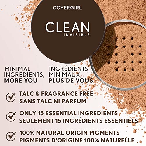 COVERGIRL Clean Invisible Loose Powder - 140 Translucent Dark-3616304004995-LR-347586-6-LR eShop