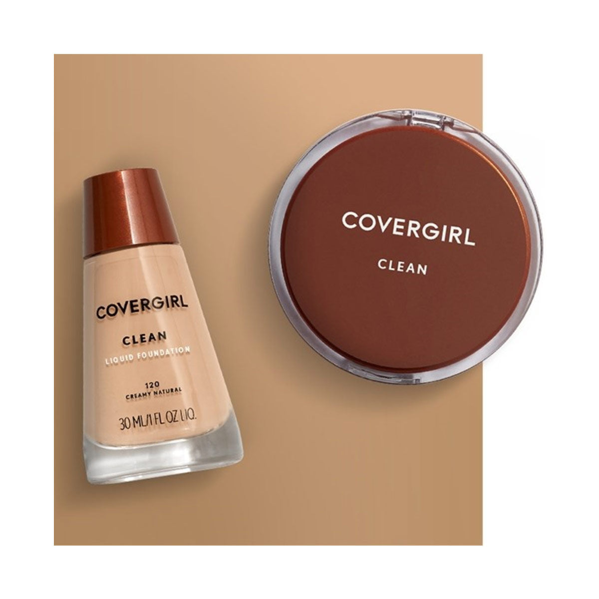 COVERGIRL Clean Liquid Foundation - 110 Classic Ivory-022700122820-LR-205422-4-LR eShop