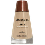 COVERGIRL Clean Liquid Foundation - 125 Buff Beige-022700122318-LR-205424-1-LR eShop