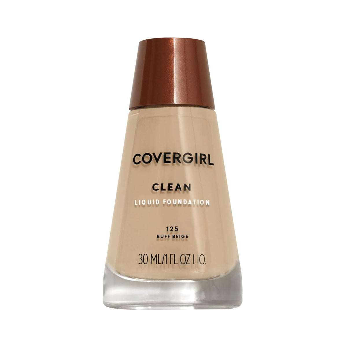COVERGIRL Clean Makeup Liquid Foundation - 125 Buff Beige-008100004133-LR-205454-1-LR eShop