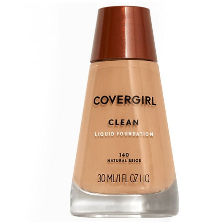COVERGIRL Clean Makeup Liquid Foundation - 140 Natural Beige-008100004164-LR-205457-1-LR eShop
