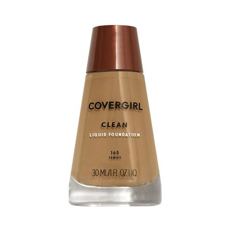 COVERGIRL Clean Makeup Liquid Foundation - 165 Tawny-008100004218-LR-205527-1-LR eShop