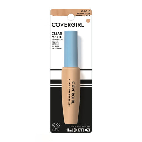 COVERGIRL Clean Matte Oil-Free Concealer - 310 Medium/Deep-046200012030-LR-273189-1-LR eShop