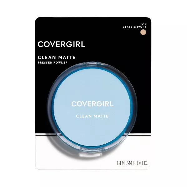COVERGIRL Clean Matte Pressed Powder Oil Control - 510 Classic Ivory-022700122851-LR-205402-1-LR eShop
