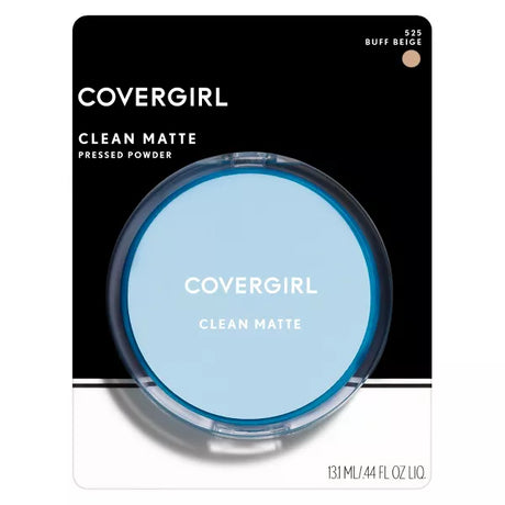 COVERGIRL Clean Matte Pressed Powder Oil Control - 525 Buff Beige-022700122868-LR-205403-1-LR eShop