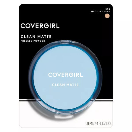 COVERGIRL Clean Matte Pressed Powder Oil Control - 535 Medium Light-022700122875-LR-205405-1-LR eShop