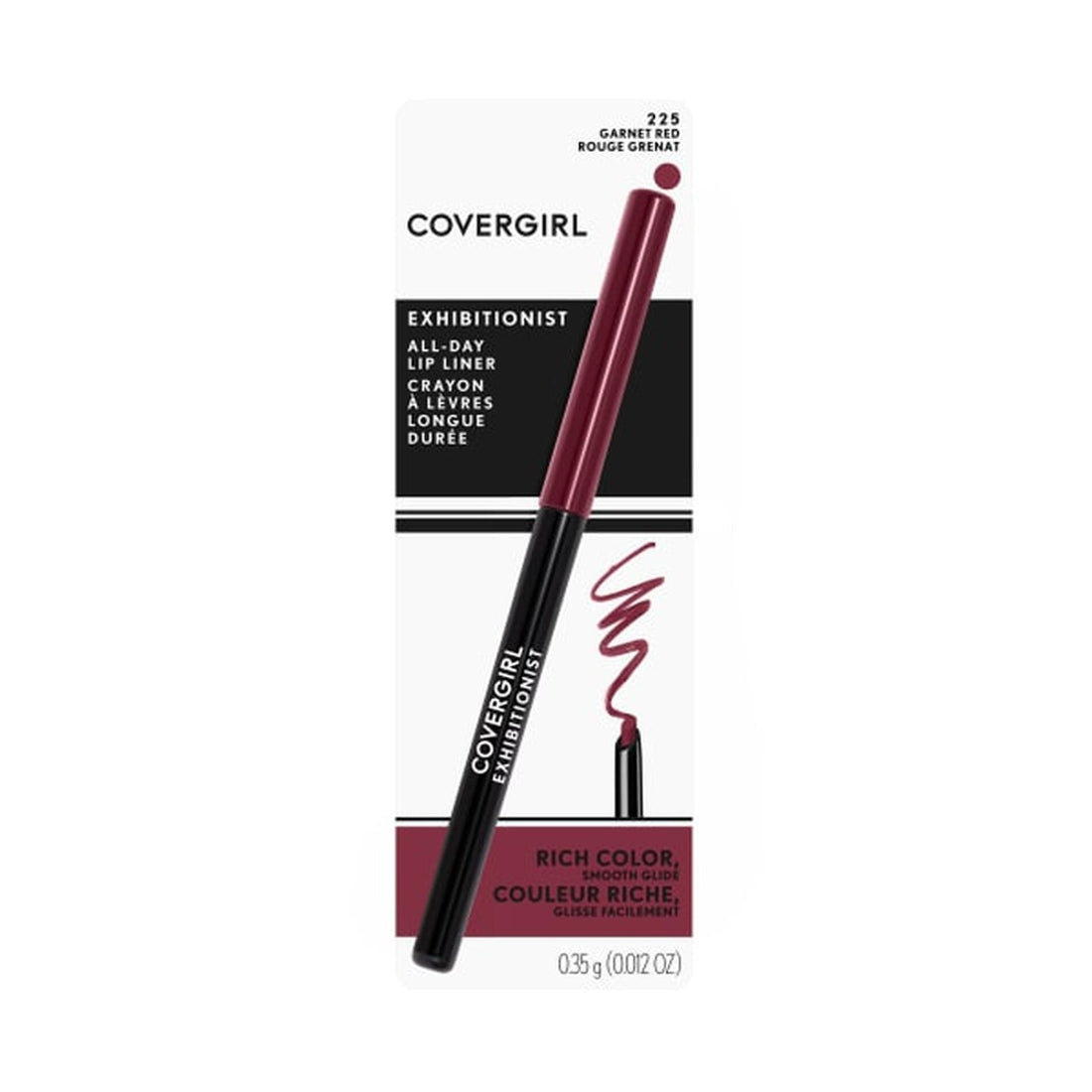 COVERGIRL Exhibitionist Lip Liner - 225 Garnet Red-3614226017116-LR-324012-2-LR eShop