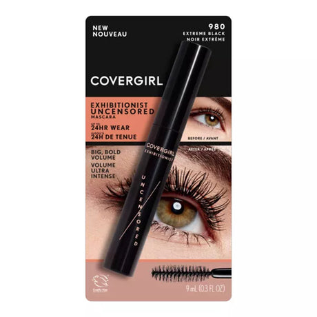COVERGIRL Exhibitionist Uncensored Volumizing Mascara - 980 Extreme Black-3614229312324-LR-334204-1-LR eShop
