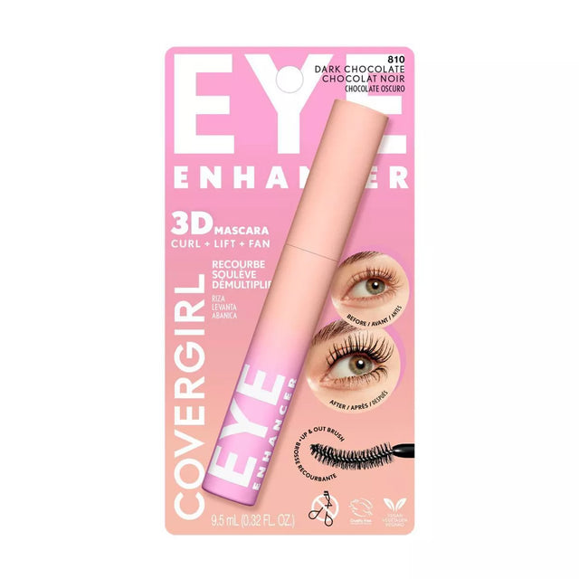 COVERGIRL Eye Enhancer 3D Mascara - 810 Dark Chocolate-3616305502322-LR-354782-1-LR eShop